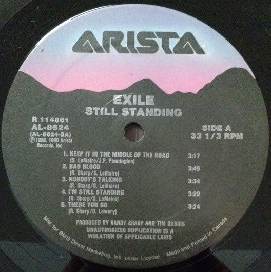 Exile - Still Standing (LP, Album, Club, Ltd) (Very Good Plus (VG+)) - Image 3