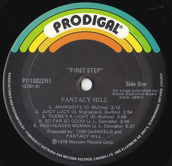 Fantacy Hill - First Step (LP, Album) (Very Good Plus (VG+)) - Image 4