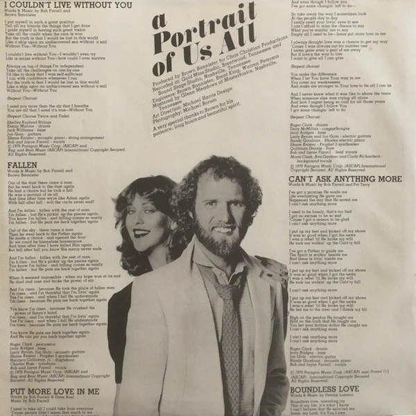 Farrell And Farrell - A Portrait Of Us All (LP, Album) (Very Good Plus (VG+)) - Image 5
