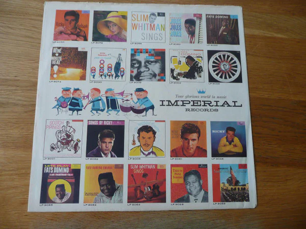Fats Domino - Rock And Rollin' (LP, Album, Mono, RP) (Very Good Plus (VG+)) - Image 3