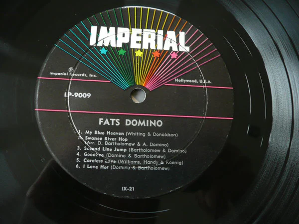 Fats Domino - Rock And Rollin' (LP, Album, Mono, RP) (Very Good Plus (VG+)) - Image 5