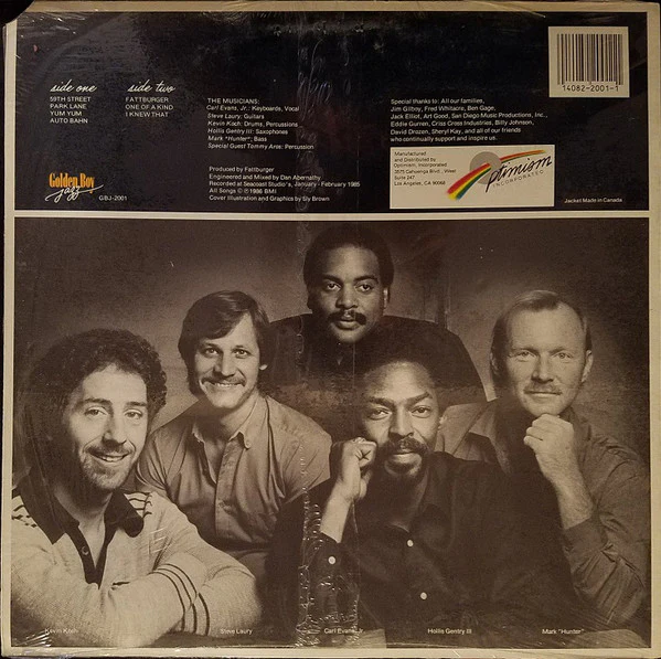 Fattburger - One Of A Kind (LP, Album) (Very Good Plus (VG+)) - Image 2