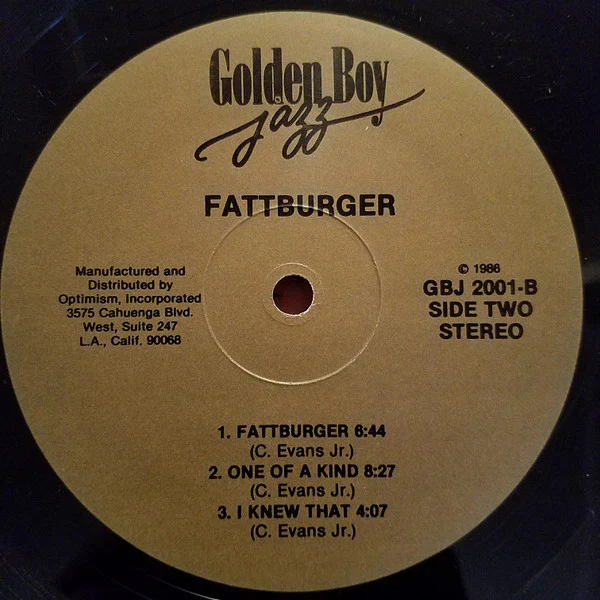 Fattburger - One Of A Kind (LP, Album) (Very Good Plus (VG+)) - Image 4