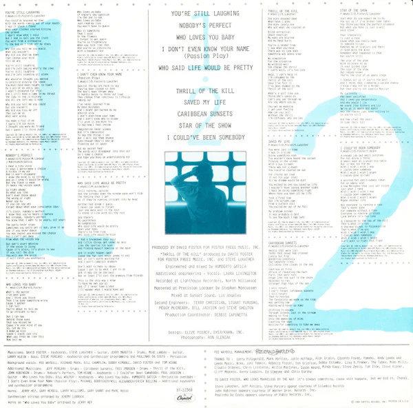 Fee Waybill - Read My Lips (LP, Album, Jac) (Very Good Plus (VG+)) - Image 5