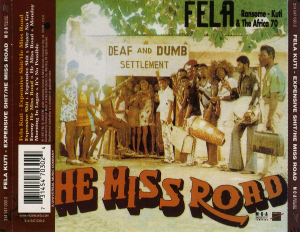 Fela Kuti & Africa 70 - Expensive Shit / He Miss Road (CD, Comp, RM) (Near Mint (NM or M-)) - Image 2