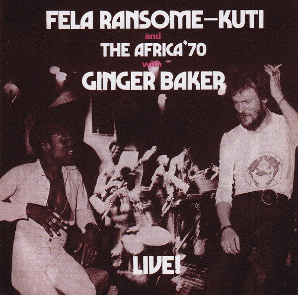 Fela Kuti And Africa 70 With Ginger Baker - Live! (CD, Album, RM) (Very Good Plus (VG+))