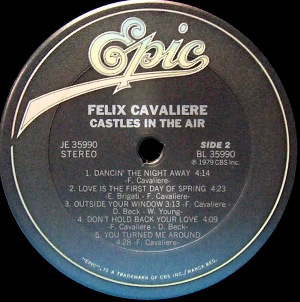 Felix Cavaliere - Castles In The Air (LP, Album) (Very Good Plus (VG+)) - Image 4