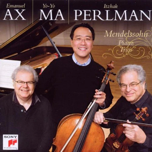 Felix Mendelssohn-Bartholdy, Emanuel Ax, Yo-Yo Ma, Itzhak Perlman - Piano Trios Op. 49 & 66 (CD, Album) (Near Mint (NM or M-))