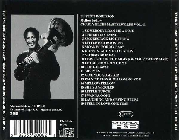 Fenton Robinson - Mellow Fellow (CD, Album, Comp) (Near Mint (NM or M-)) - Image 2