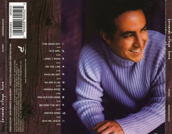 Fernando Ortega - Home (CD) (Near Mint (NM or M-)) - Image 2