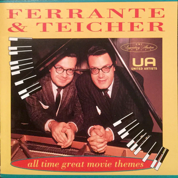 Ferrante & Teicher - All Time Great Movie Themes (CD, Comp, Club) (Very Good Plus (VG+))