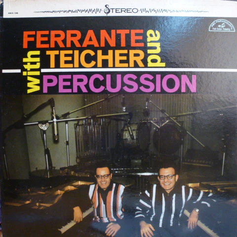 Ferrante & Teicher - Ferrante & Teicher With Percussion (LP, Album) (Very Good Plus (VG+)) - Image 2