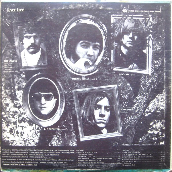 Fever Tree - Fever Tree (LP, Album) (Good Plus (G+)) - Image 2