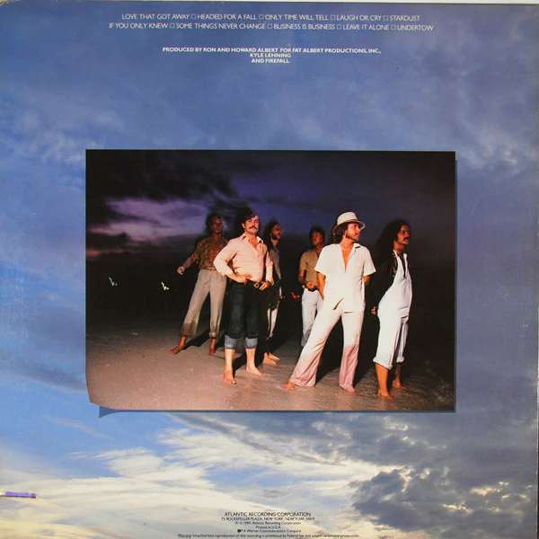 Firefall - Undertow (LP, Album, SP ) (Very Good Plus (VG+)) - Image 2