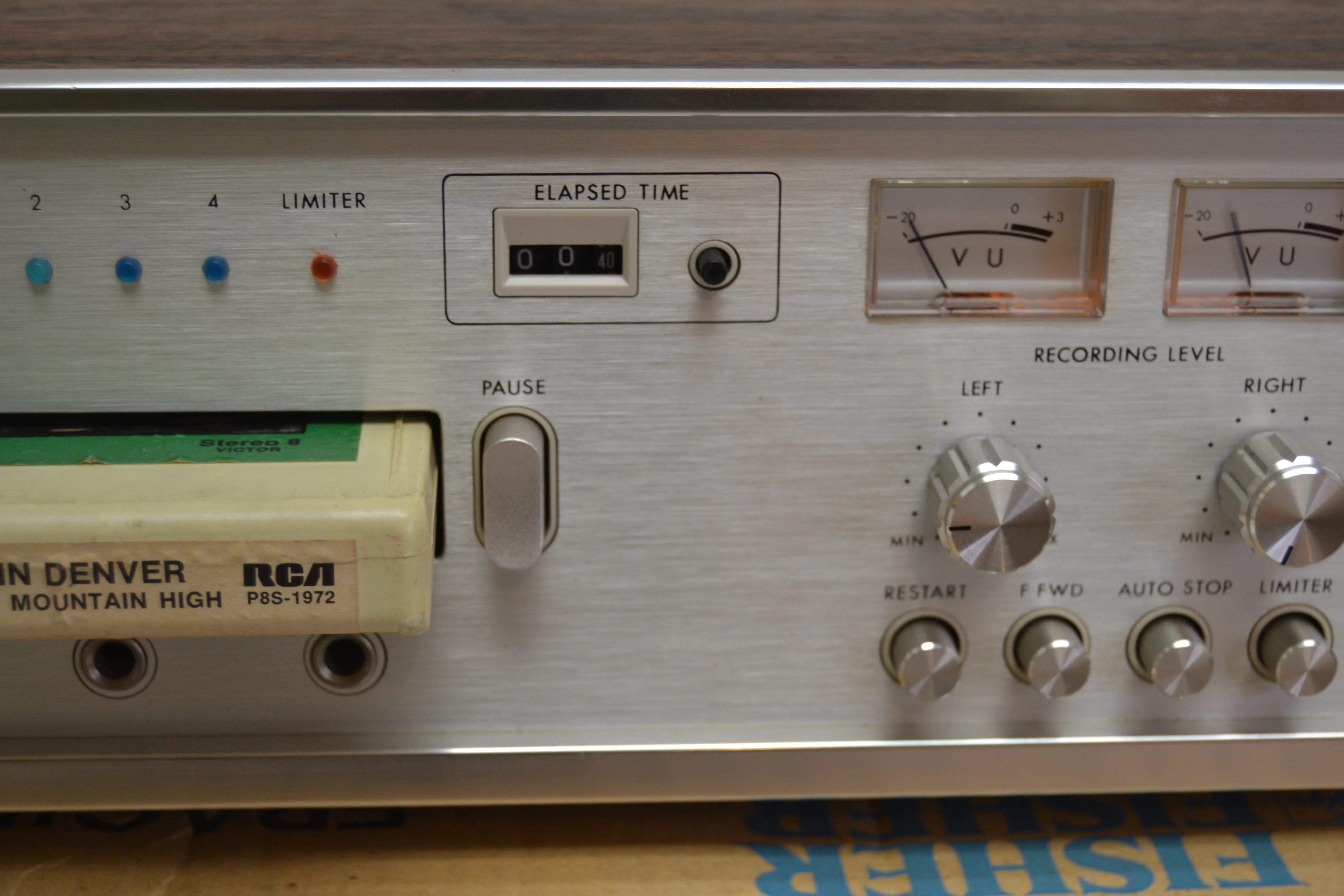 Fisher ER-8120 - 8Track Player / Recorder - Manual - Box - Image 5