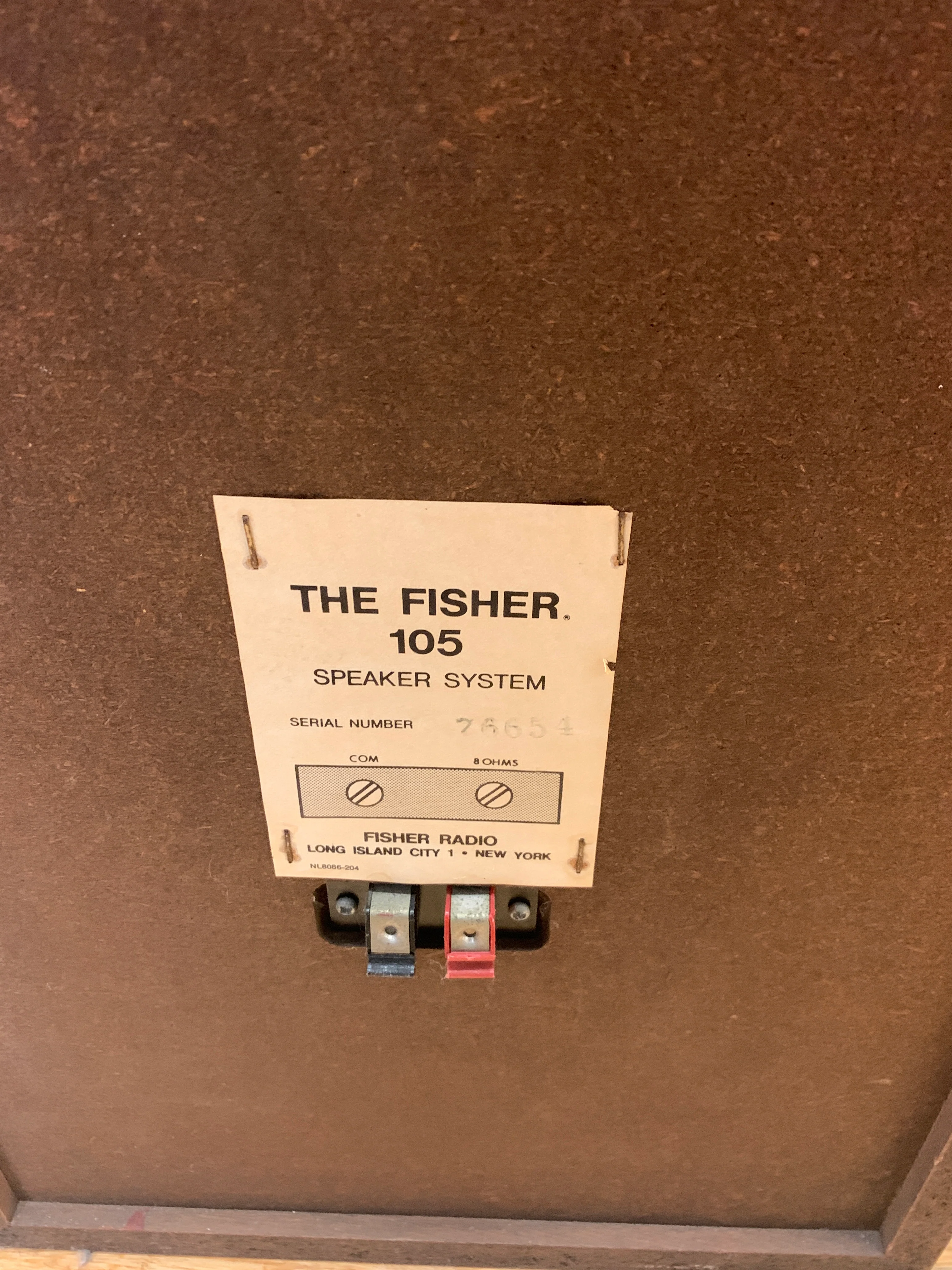 Fisher XP-56 Speakers - Image 4