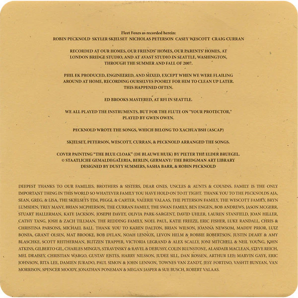 Fleet Foxes - Fleet Foxes (CD, Album) (Near Mint (NM or M-)) - Image 5