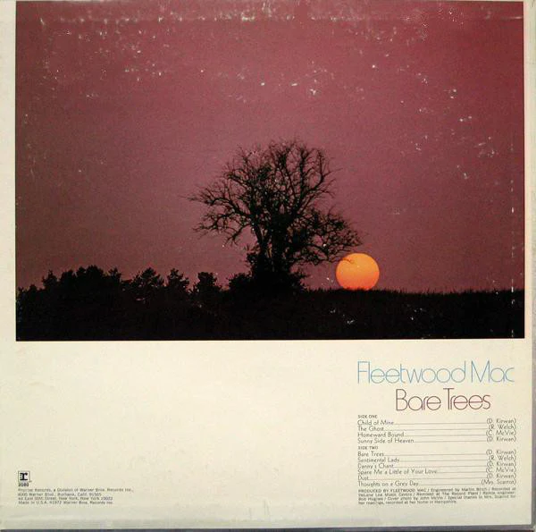 Fleetwood Mac - Bare Trees (LP, Album, San) (Very Good Plus (VG+)) - Image 2