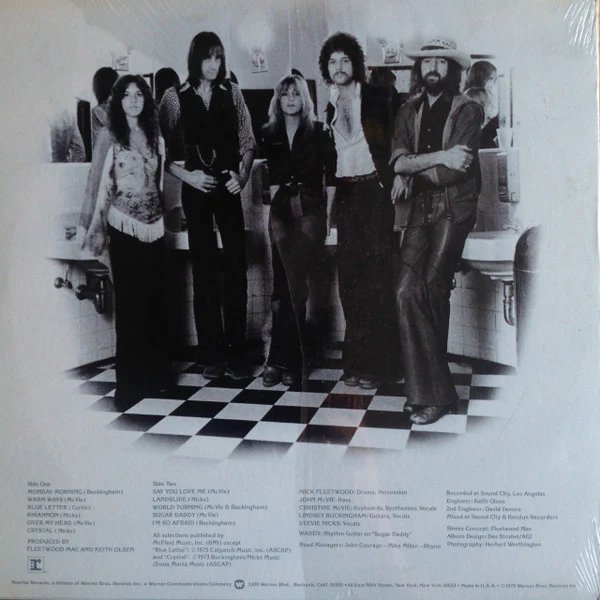 Fleetwood Mac - Fleetwood Mac (LP, Album, Ter) (Very Good (VG)) - Image 2