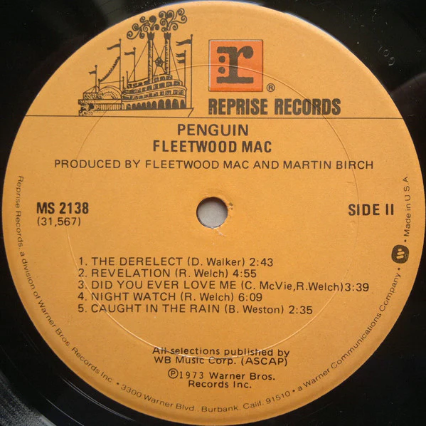 Fleetwood Mac - Penguin (LP, Album, RP, Gol) (Very Good Plus (VG+)) - Image 5