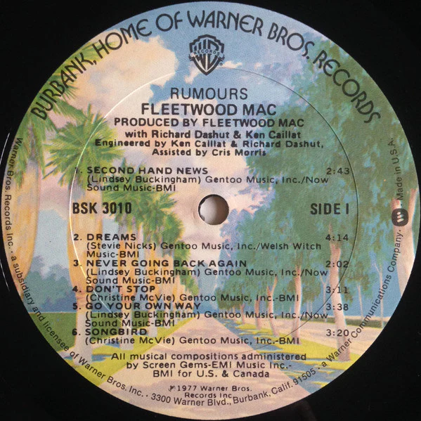 Fleetwood Mac - Rumours (LP, Album, Gol) (Very Good Plus (VG+)) - Image 5