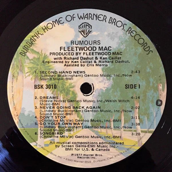 Fleetwood Mac - Rumours (LP, Album, Los) (Very Good Plus (VG+)) - Image 3