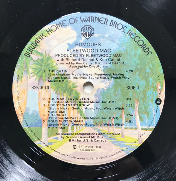 Fleetwood Mac - Rumours (LP, Album, PRC) (Near Mint (NM or M-)) - Image 4