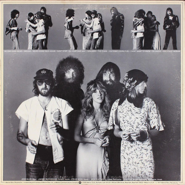 Fleetwood Mac - Rumours (LP, Album) (Very Good (VG)) - Image 2