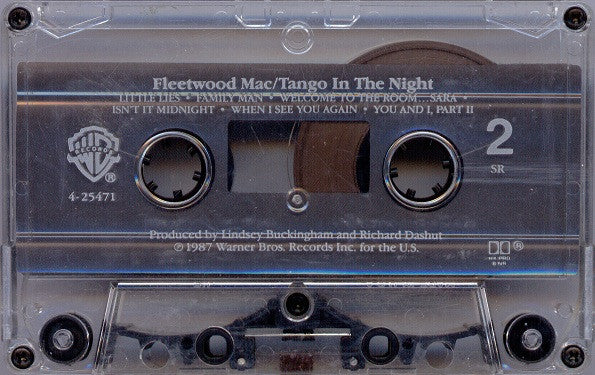 Fleetwood Mac - Tango In The Night (Cass, Album, SR,) (Very Good Plus (VG+)) - Image 3
