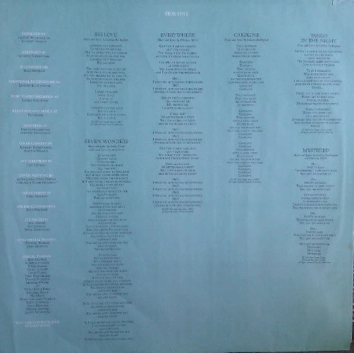 Fleetwood Mac - Tango In The Night (LP, Album, All) (Very Good (VG)) - Image 5