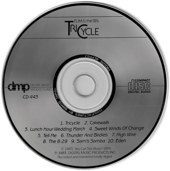 Flim & The BB's - Tricycle (CD, Album) (Very Good Plus (VG+)) - Image 3