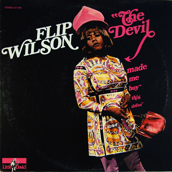 Flip Wilson - The Devil Made Me Buy This Dress (LP, Album, Roc) (Very Good Plus (VG+))