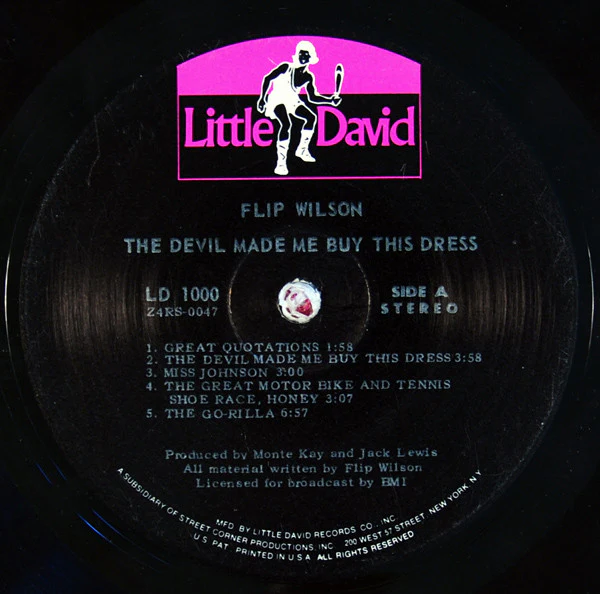 Flip Wilson - The Devil Made Me Buy This Dress (LP, Album, Roc) (Very Good Plus (VG+)) - Image 3