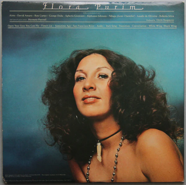 Flora Purim - Open Your Eyes You Can Fly (LP, Album, San) (Very Good Plus (VG+)) - Image 4