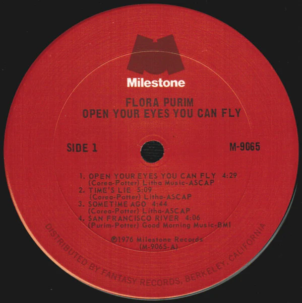 Flora Purim - Open Your Eyes You Can Fly (LP, Album, San) (Very Good Plus (VG+)) - Image 5