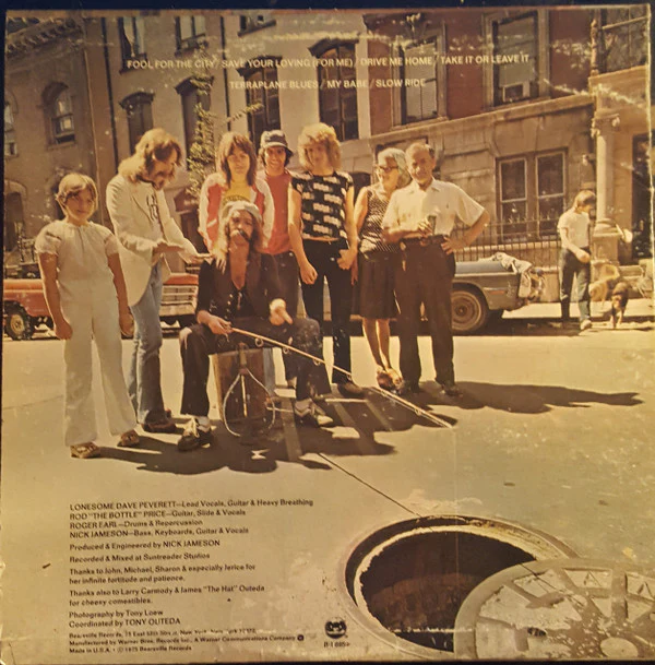 Foghat - Fool For The City (LP, Album, Win) (Very Good Plus (VG+)) - Image 2
