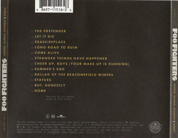 Foo Fighters - Echoes, Silence, Patience & Grace (CD, Album, Son) (Very Good Plus (VG+)) - Image 4