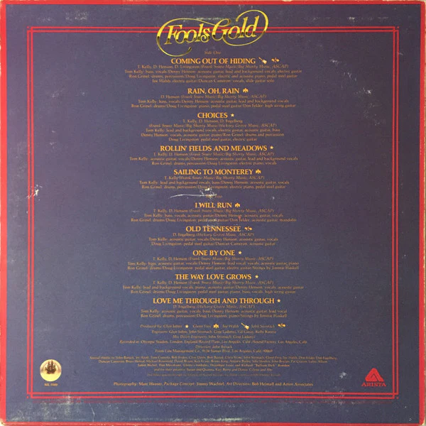 Fools Gold - Fools Gold (LP, Album) (Very Good (VG)) - Image 2