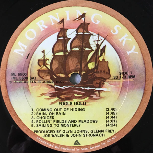 Fools Gold - Fools Gold (LP, Album) (Very Good (VG)) - Image 3