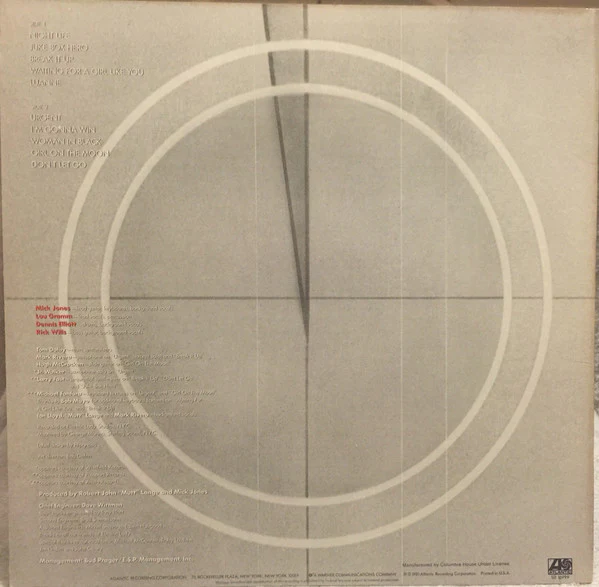 Foreigner - 4 (LP, Album, Club, Col) (Very Good Plus (VG+)) - Image 2
