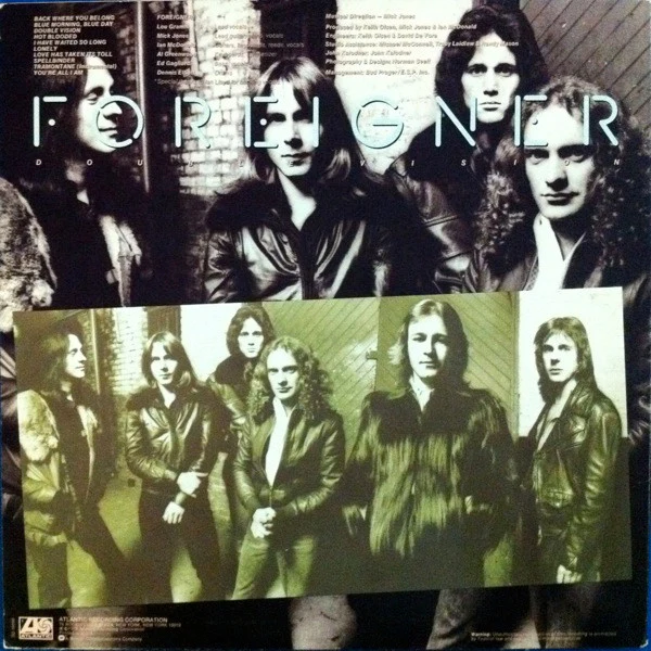 Foreigner - Double Vision (LP, Album, PR ) (Near Mint (NM or M-)) - Image 2