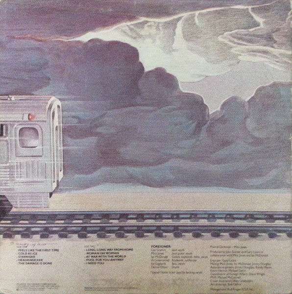 Foreigner - Foreigner (LP, Album, PR ) (Very Good (VG)) - Image 2