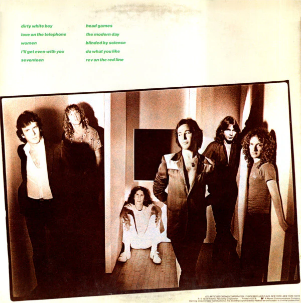 Foreigner - Head Games (LP, Album, RI) (Very Good (VG)) - Image 2