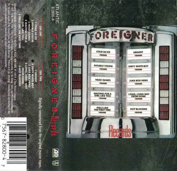 Foreigner - Records (Cass, Comp, RM) (Very Good Plus (VG+))