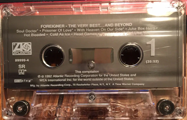 Foreigner - The Very Best...And Beyond (Cass, Comp, SR,) (Very Good Plus (VG+)) - Image 4