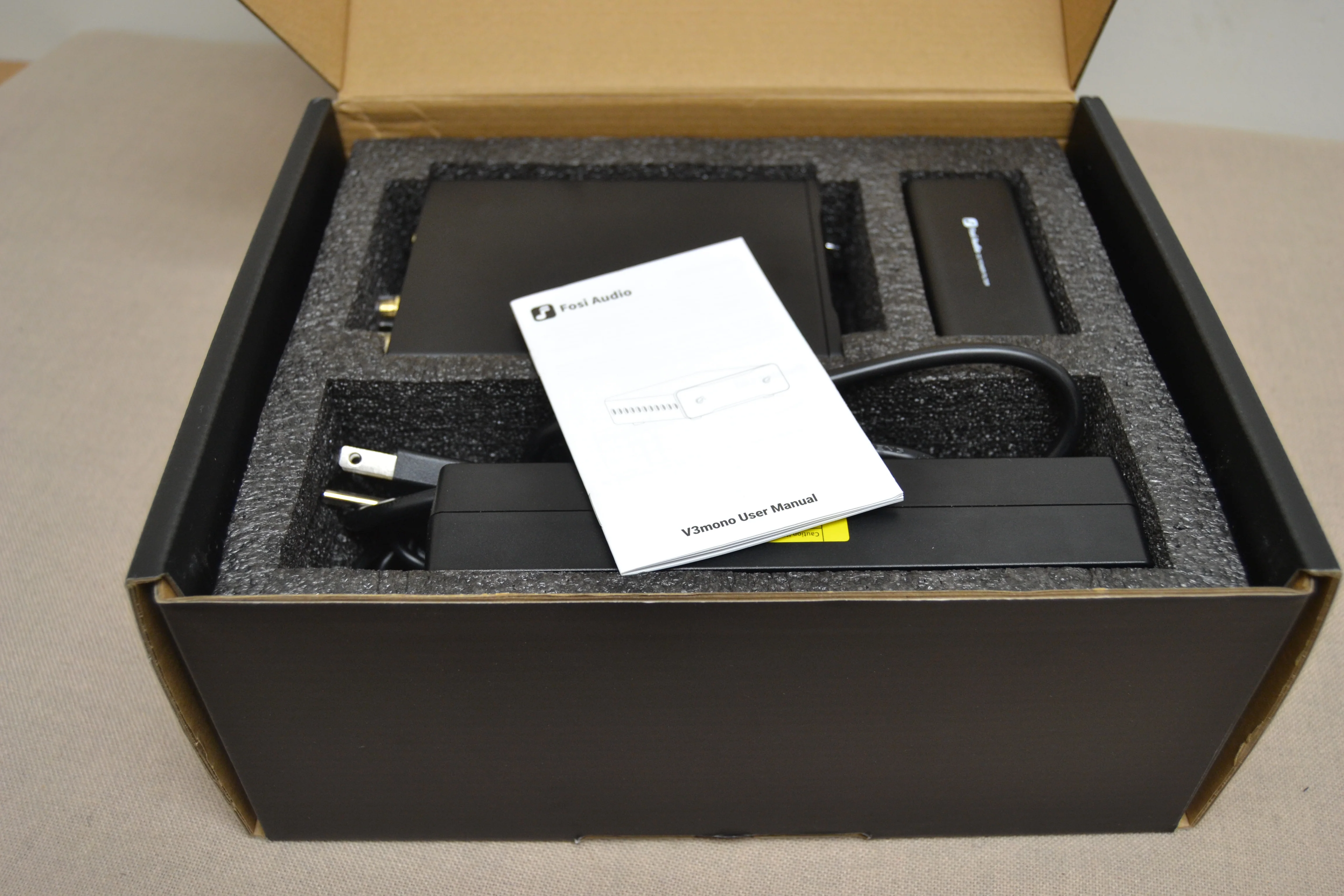 Fosi Audio V3 MonoBlock * 2x Power Amplifiers * Box * Manual * Complete Set - Image 2