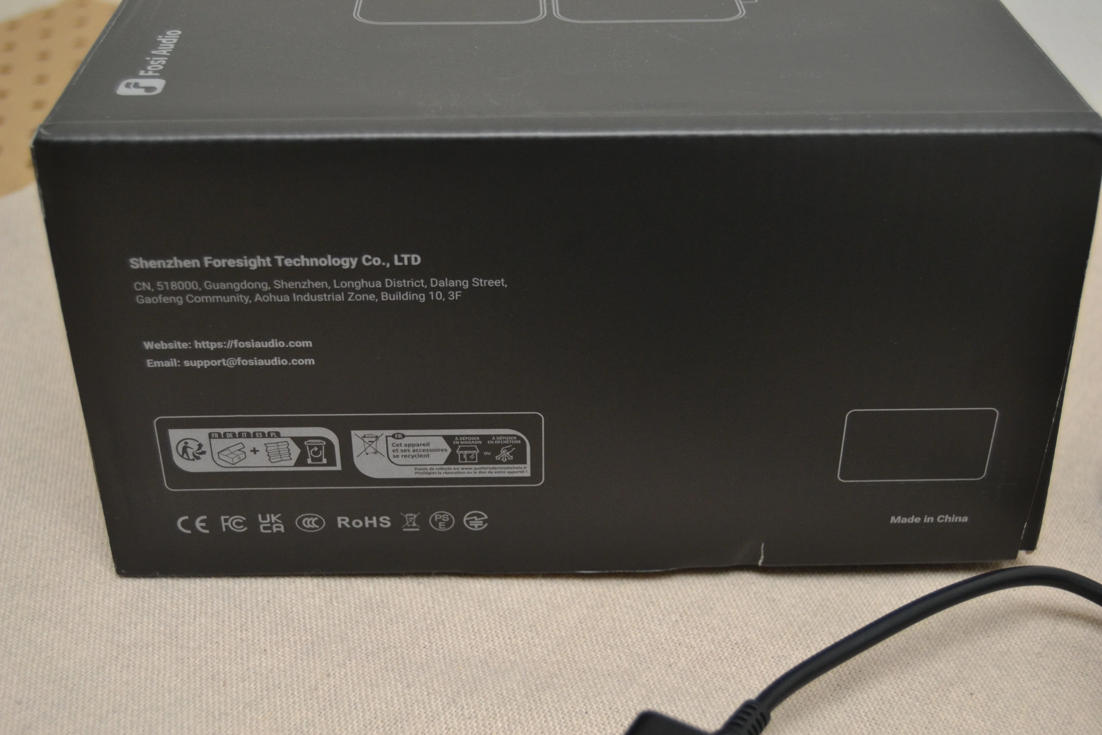 Fosi Audio V3 MonoBlock * 2x Power Amplifiers * Box * Manual * Complete Set - Image 6
