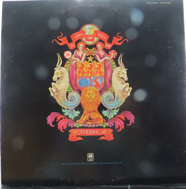 Fotheringay - Fotheringay (LP, Gat) (Very Good Plus (VG+)) - Image 2