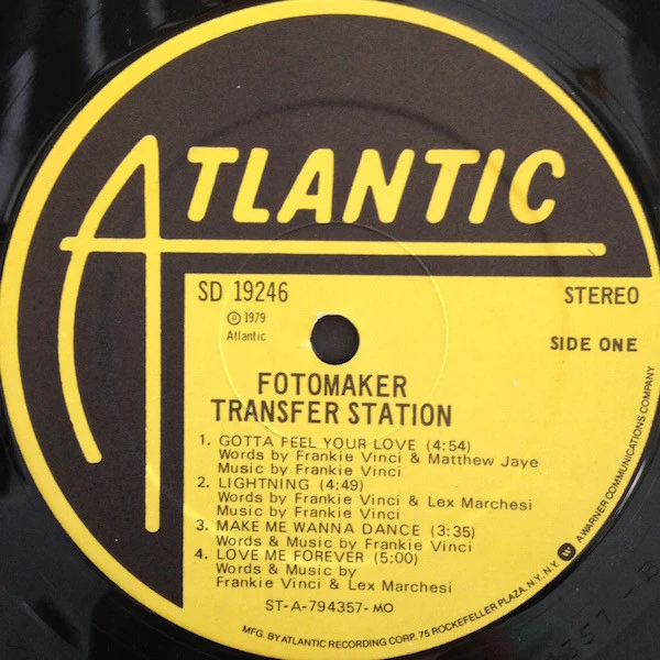 Fotomaker - Transfer Station (LP, Album, MO ) (Very Good Plus (VG+)) - Image 3