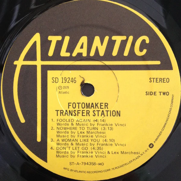 Fotomaker - Transfer Station (LP, Album, MO ) (Very Good Plus (VG+)) - Image 4